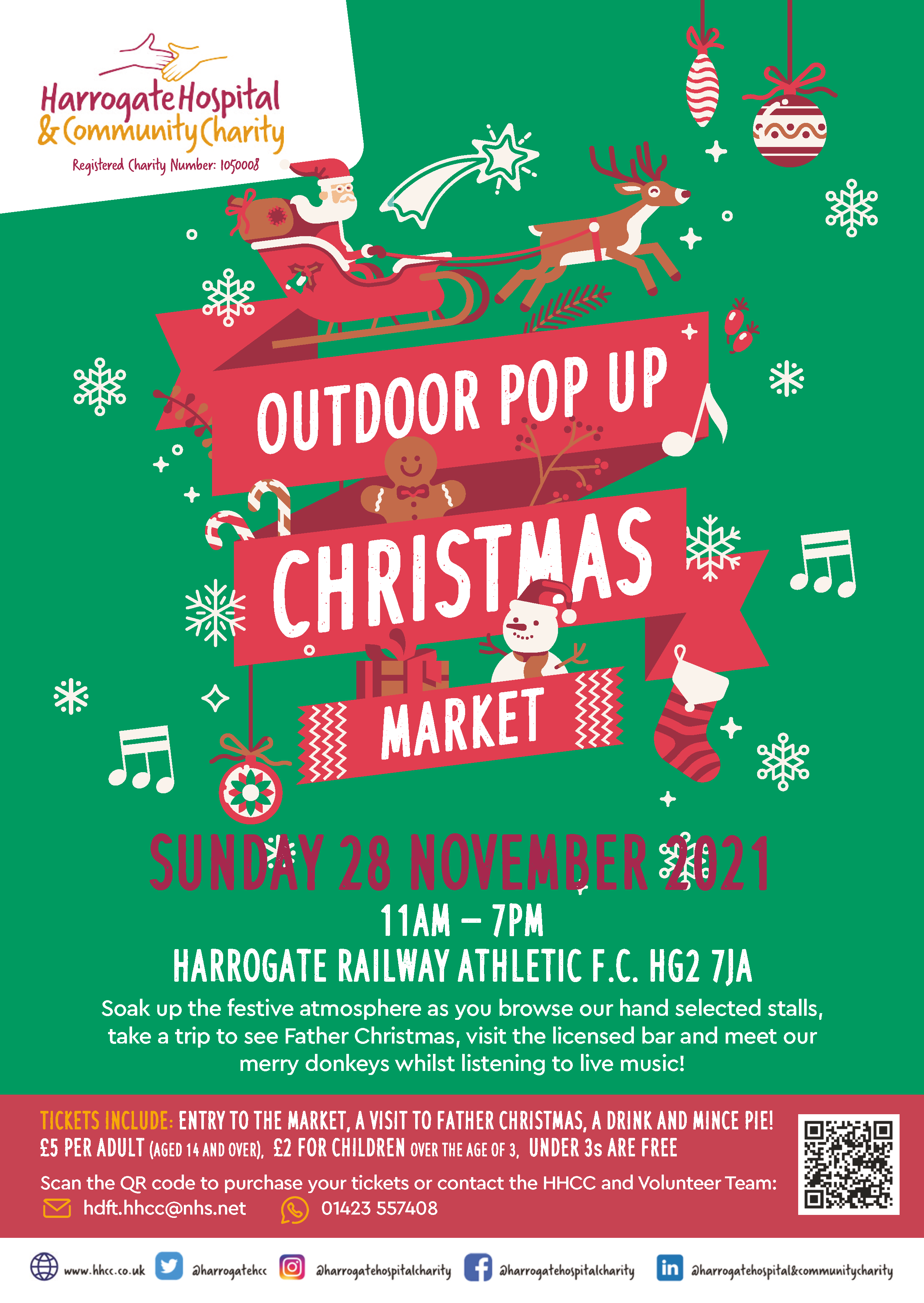 Outdoor Pop up Christmas Market | Harrogate & District Community Action